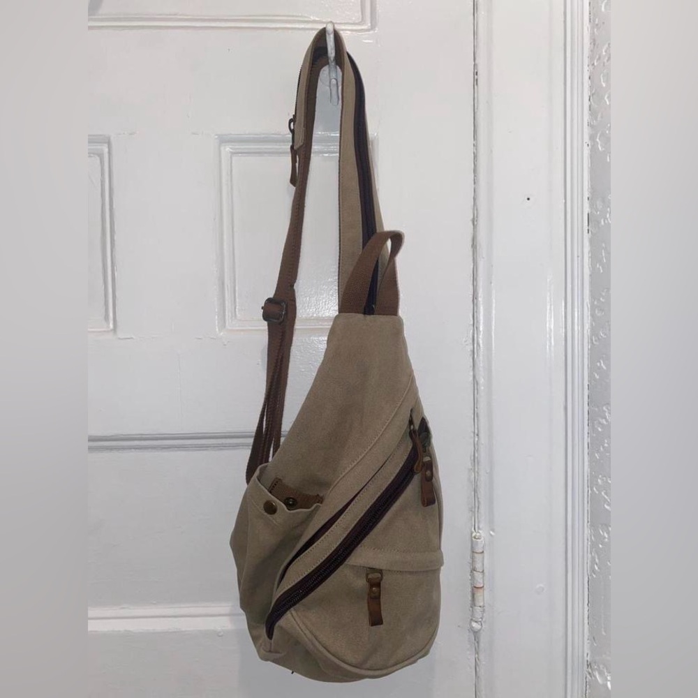 Stylish Tan Sling Bag